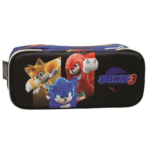 Εικόνα της Κασετίνα βαρελάκι Gim Sonic 3 The Hedgehog 334-86144