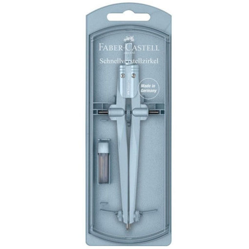 Εικόνα της Διαβήτης Faber Castell Sterm Sky blue 174554