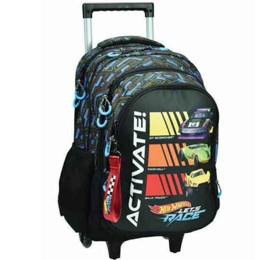 Εικόνα της Τσάντα τρόλεϋ Gim Hot Wheels Lets Race 349-30074