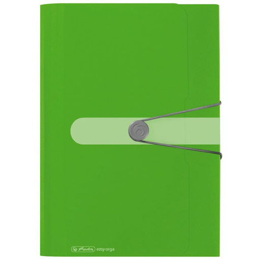 Εικόνα της Φάκελος 12 θέσεων Α4 Herlitz με λάστιχο πράσινο 11209517
