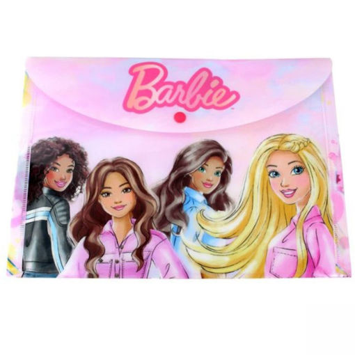 Εικόνα της Φάκελος κουμπί Α4 Gim Barbie Paints 349-89580