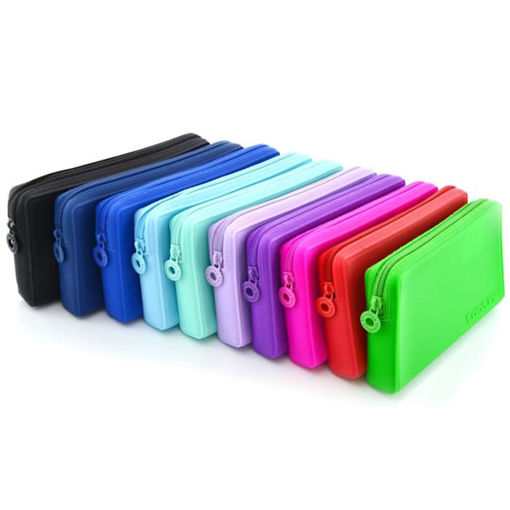 Εικόνα της Κασετίνα σιλικόνης Office Flat Colorline 10 χρώματα 58711