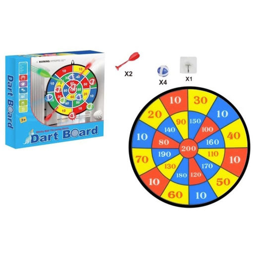 Εικόνα της Στόχος με 2 βέλη και 4 μπάλες σε κουτί