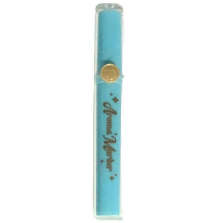 Εικόνα της Μαρκαδόρος Υπογράμμισης M&G Aroma Glitter Μπλε με άρωμα Vanillia