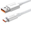 Εικόνα της Καλώδιο Baseus Superior USB 2.0 Cable USB-C male - USB-A male 100W Λευκό 1m P10320102214-01