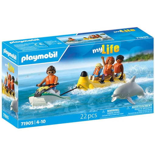 Εικόνα της Playmobil My Life Διασκέδαση με θαλάσσια μπανάνα 71905
