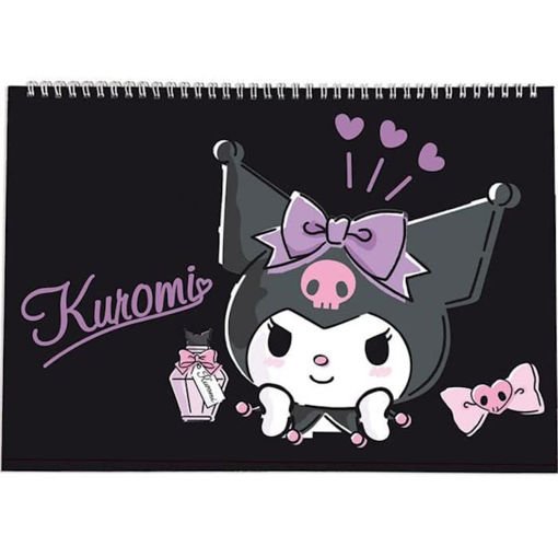 Εικόνα της Μπλοκ ζωγραφικής Graffiti 30φ. Kuromi 21x29.7cm. 2 Σχέδια 25218