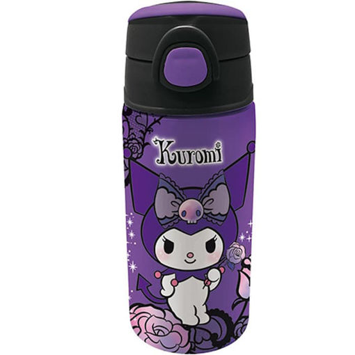 Εικόνα της Παγούρι αλουμινίου Graffiti Kuromi Purple 500ml. 252413