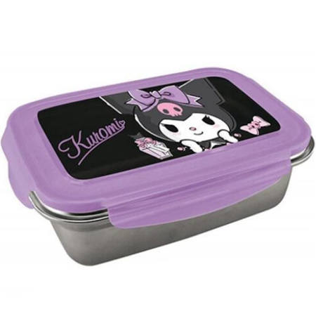 Εικόνα της Φαγητοδοχείο Graffiti Stainless Steel 0.88lt Kuromi Sketch 252421