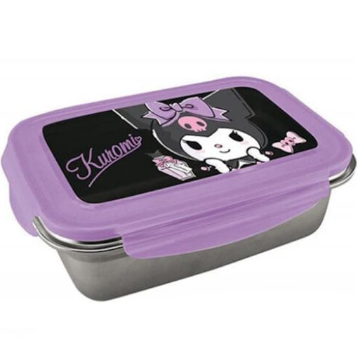 Εικόνα της Φαγητοδοχείο Graffiti Stainless Steel 0.88lt Kuromi Sketch 252421