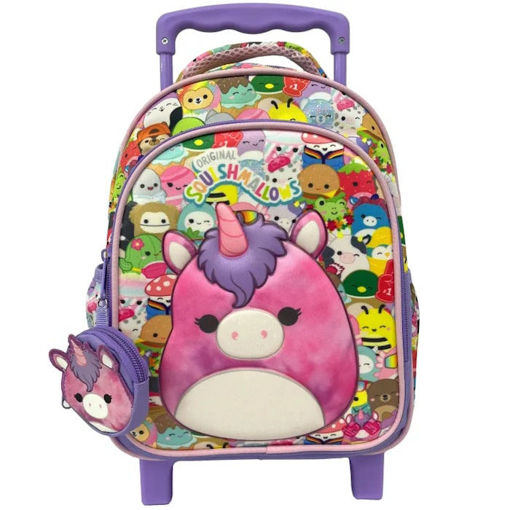 Εικόνα της Τσάντα νηπίου τρόλεϋ Gim Squishmallows Unicorn 363-33072