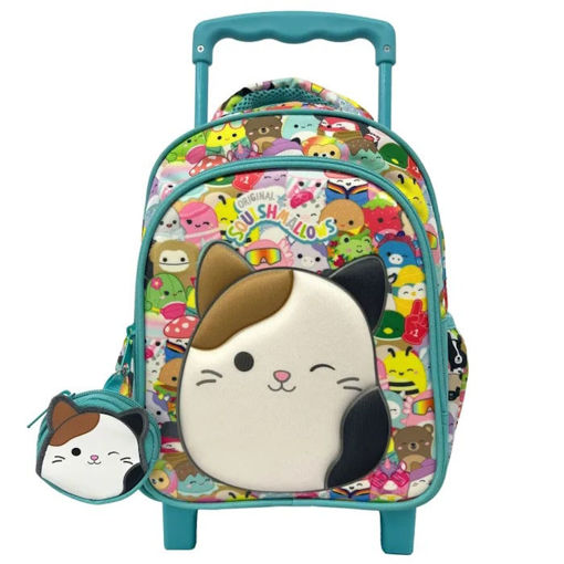 Εικόνα της Τσάντα νηπίου τρόλεϋ Gim Squishmallows Cat 363-31072