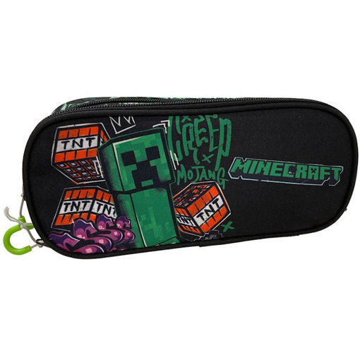 Εικόνα της Κασετίνα βαρελάκι Gim Minecraft Metro Art 316-03144