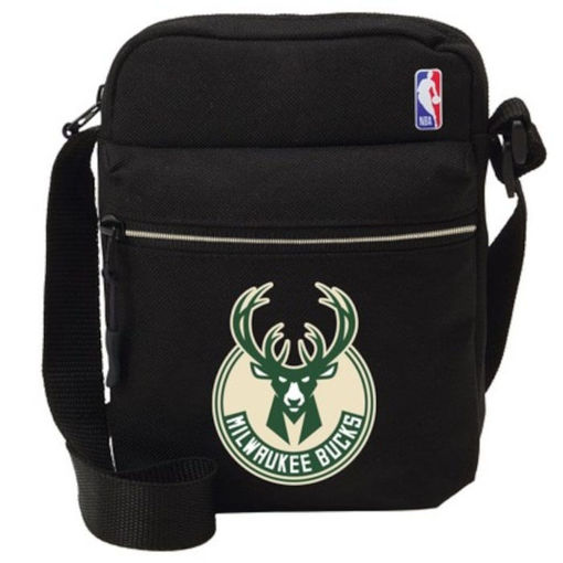 Εικόνα της Τσαντάκι ώμου NBA Milwaukee Bucks μαύρο Back Me Up 378-01201