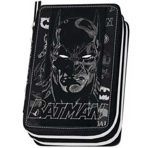 Εικόνα της Κασετίνα διπλή γεμάτη Graffiti Batman 255331