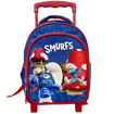 Εικόνα της Τσάντα νηπίου τρόλεϋ Gim Smurfs 344-24072