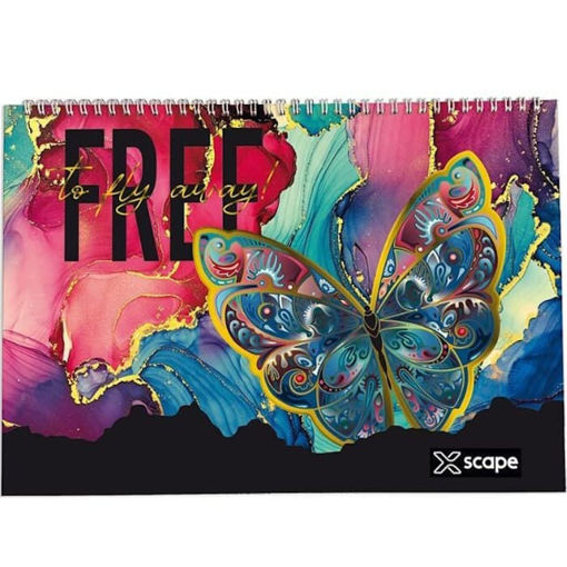 Εικόνα της Μπλοκ ζωγραφικής Graffiti 30φ. XScape Girl 21x29.7cm. 2 Σχέδια 259181