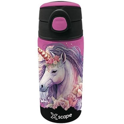 Εικόνα της Παγούρι ανοξείδωτο Graffiti XScape Μονόκερος 500ml. 259412