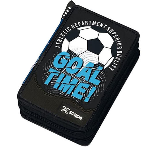 Εικόνα της Κασετίνα διπλή γεμάτη Graffiti XScape Ποδόσφαιρο 259337