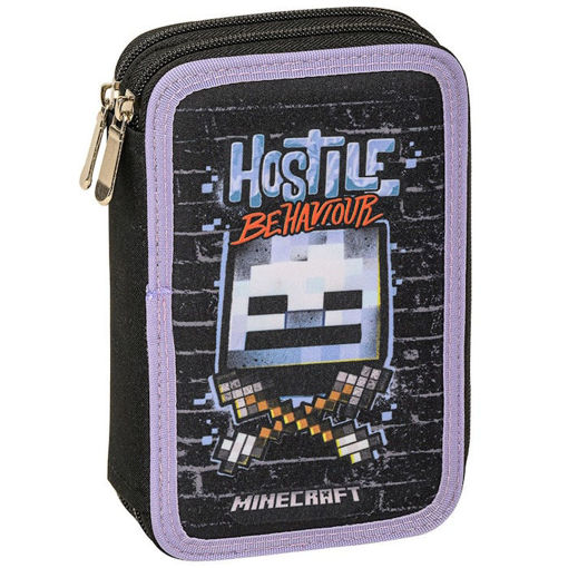 Εικόνα της Κασετίνα διπλή γεμάτη Graffiti Wall Minecraft 258332