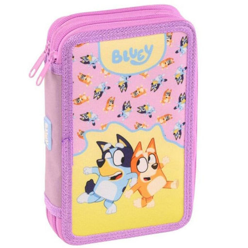 Εικόνα της Κασετίνα διπλή γεμάτη Graffiti Ball Team Bluey 250332