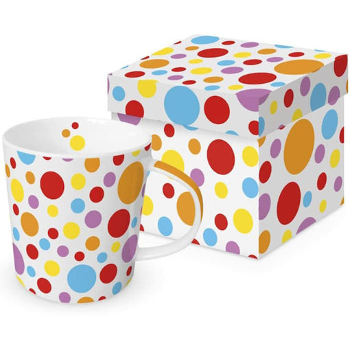 Εικόνα της Κεραμική Κούπα Paperproducts σε συσκευασία δώρου Dots