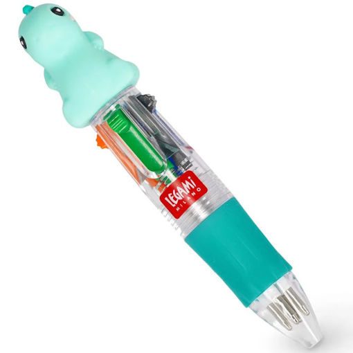 Εικόνα της Μίνι στυλό 4 χρωμάτων Legami Mini Magic Rainbow Dino MRP0002