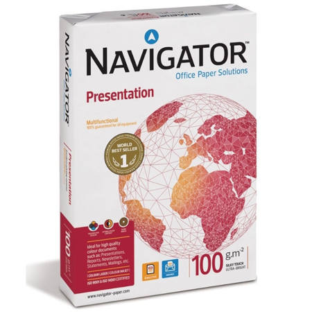 Εικόνα της Χαρτί Navigator Α4 500φυλ. 100g/m² Presentation