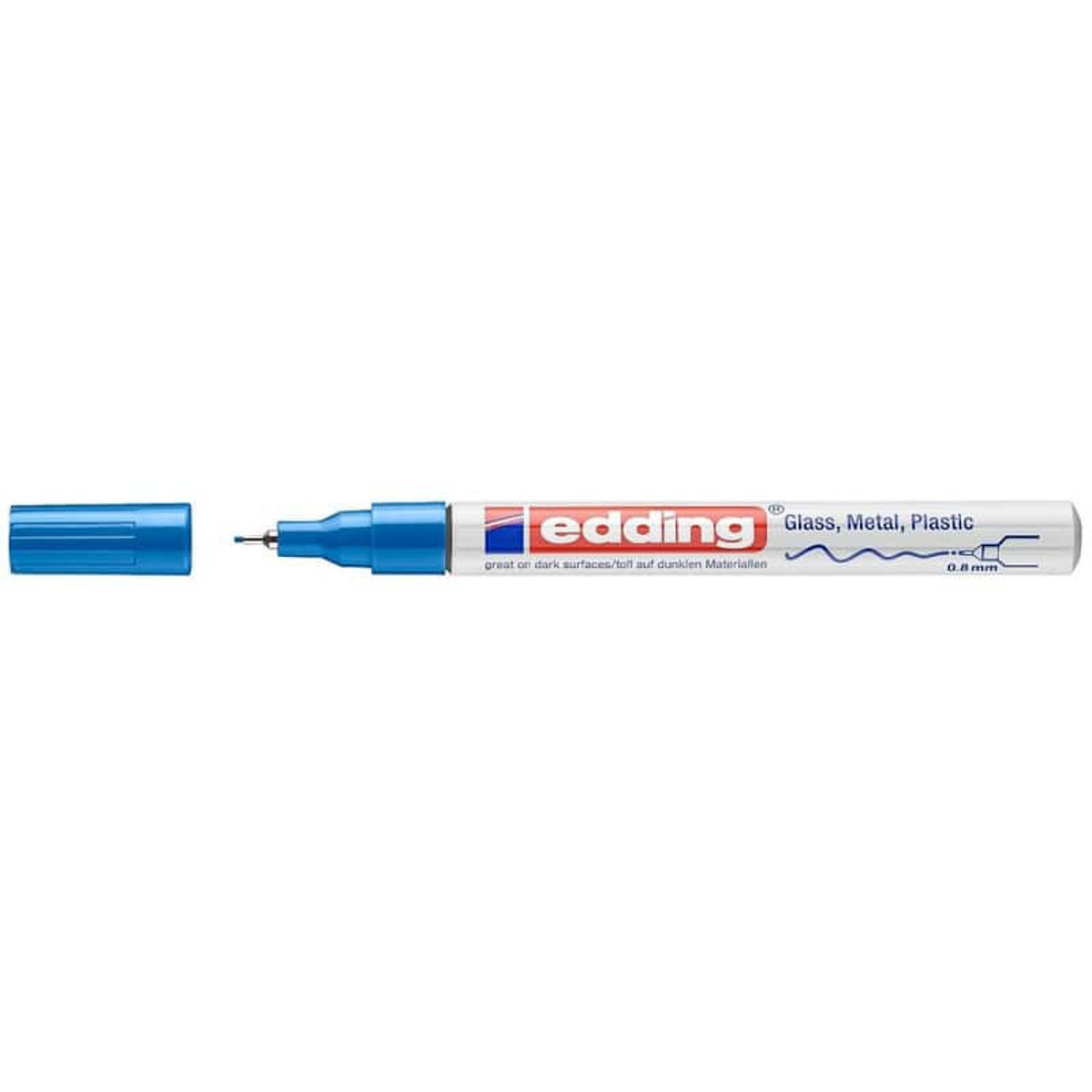 Εικόνα της Μαρκαδόρος Λαδιού Edding 780/3 Extra fine μπλε