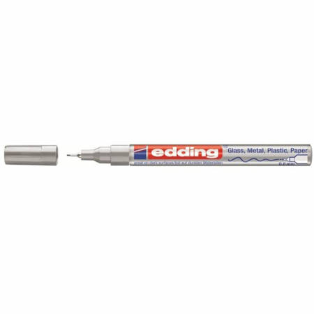 Εικόνα της Μαρκαδόρος Λαδιού Edding 780/54 Extra fine ασημί