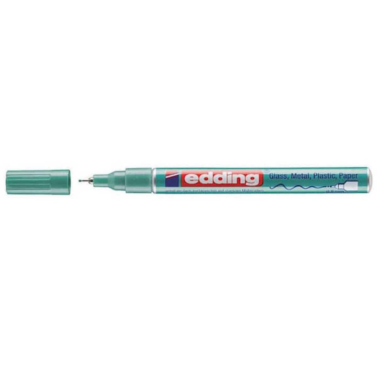 Εικόνα της Μαρκαδόρος Λαδιού Edding 780/74CR Extra fine πράσινο μεταλλικό