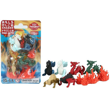 Εικόνα της Γόμα 3D Iwako Dragon Set ER-BRI078