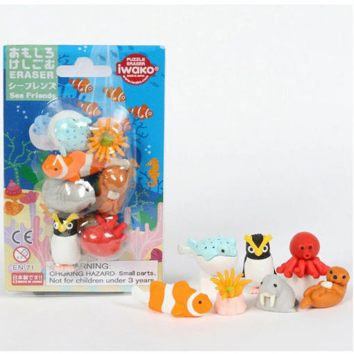 Εικόνα της Γόμα 3D Iwako Sea Friends ER-BRI069