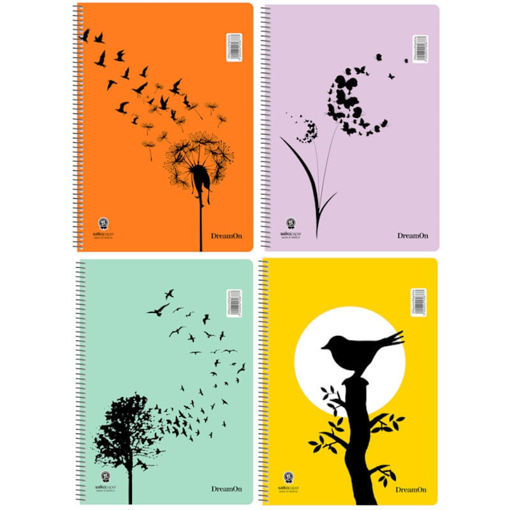 Τετράδιο Salko Dream On 2 Θεμάτων 17x25cm διάφορα σχέδια — Κωδικός ΕΑΝ: 5202832058722 — Lichnaribooks.