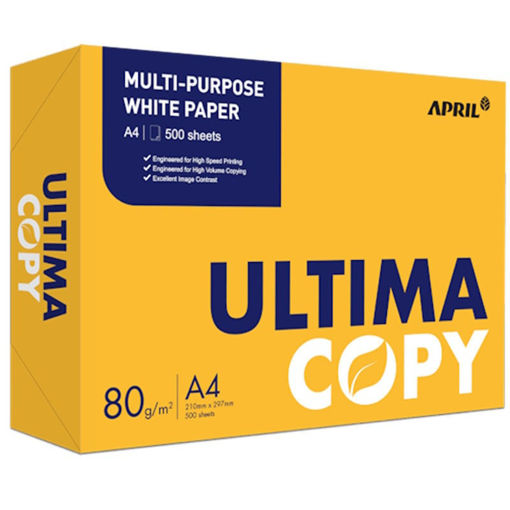 Χαρτί εκτύπωσης Ultima Α4 υψηλής λευκότητας EAN 8993242601123 Lichnaribook