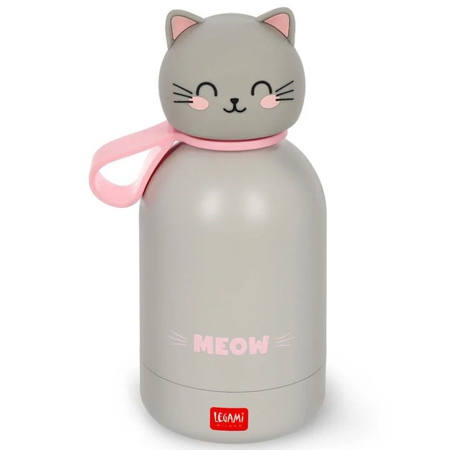 Εικόνα της Θερμός ανοξείδωτο Legami Kitty Kids' Vacuum Bottle - Hot&Cold BFF 310ml. VKSSB0003