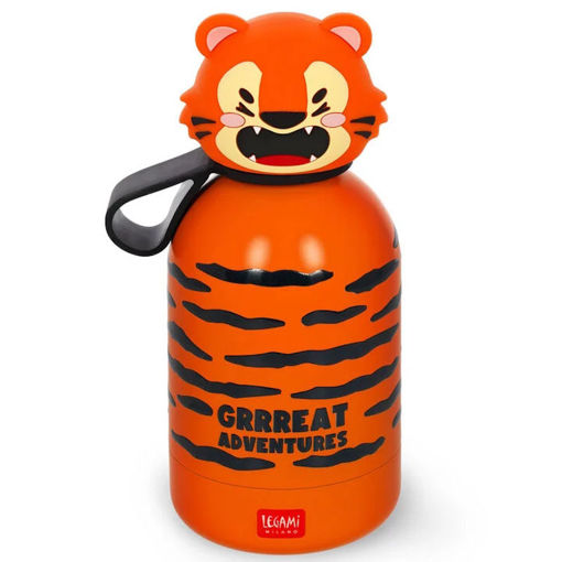 Εικόνα της Θερμός ανοξείδωτο Legami Tiger Kids' Vacuum Bottle - Hot&Cold BFF 310ml. VKSSB0004