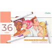 Εικόνα της Μαρκαδόροι Ohuhu Alcohol Art Markers 36 SkinI-Tone Brush & Chisel Y30-80400-81