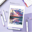 Εικόνα της Μαρκαδόροι Ohuhu Alcohol Art Markers 104τμχ. Brush & Chisel Y30-80404-09