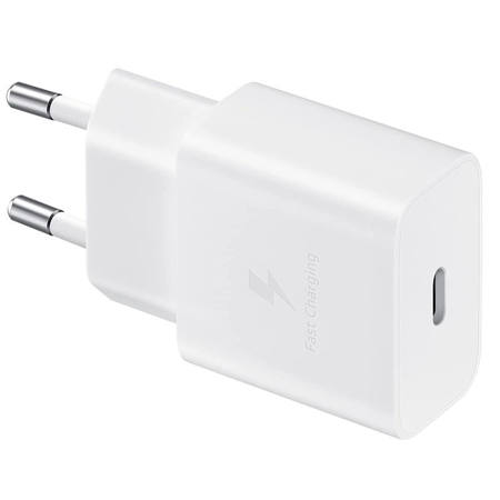 Εικόνα της Φορτιστής Samsung χωρίς καλώδιο με θύρα USB-C 15W Power Delivery Λευκός EP-T1510N