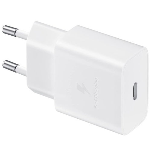 Εικόνα της Φορτιστής Samsung χωρίς καλώδιο με θύρα USB-C 15W Power Delivery Λευκός EP-T1510N