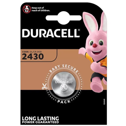 Εικόνα της Μπαταρία Duracell DECR2430 Lithium 3v