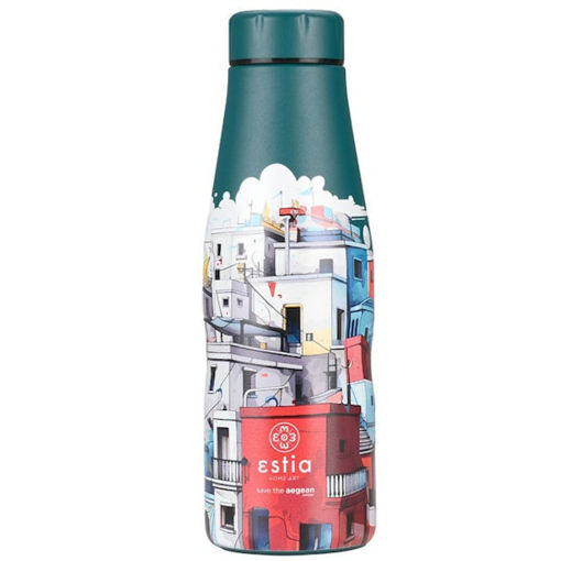 Εικόνα της Θερμός ανοξείδωτος Estia Travel Flask Save The Aegean 500ml Urban Mythos 01-22259