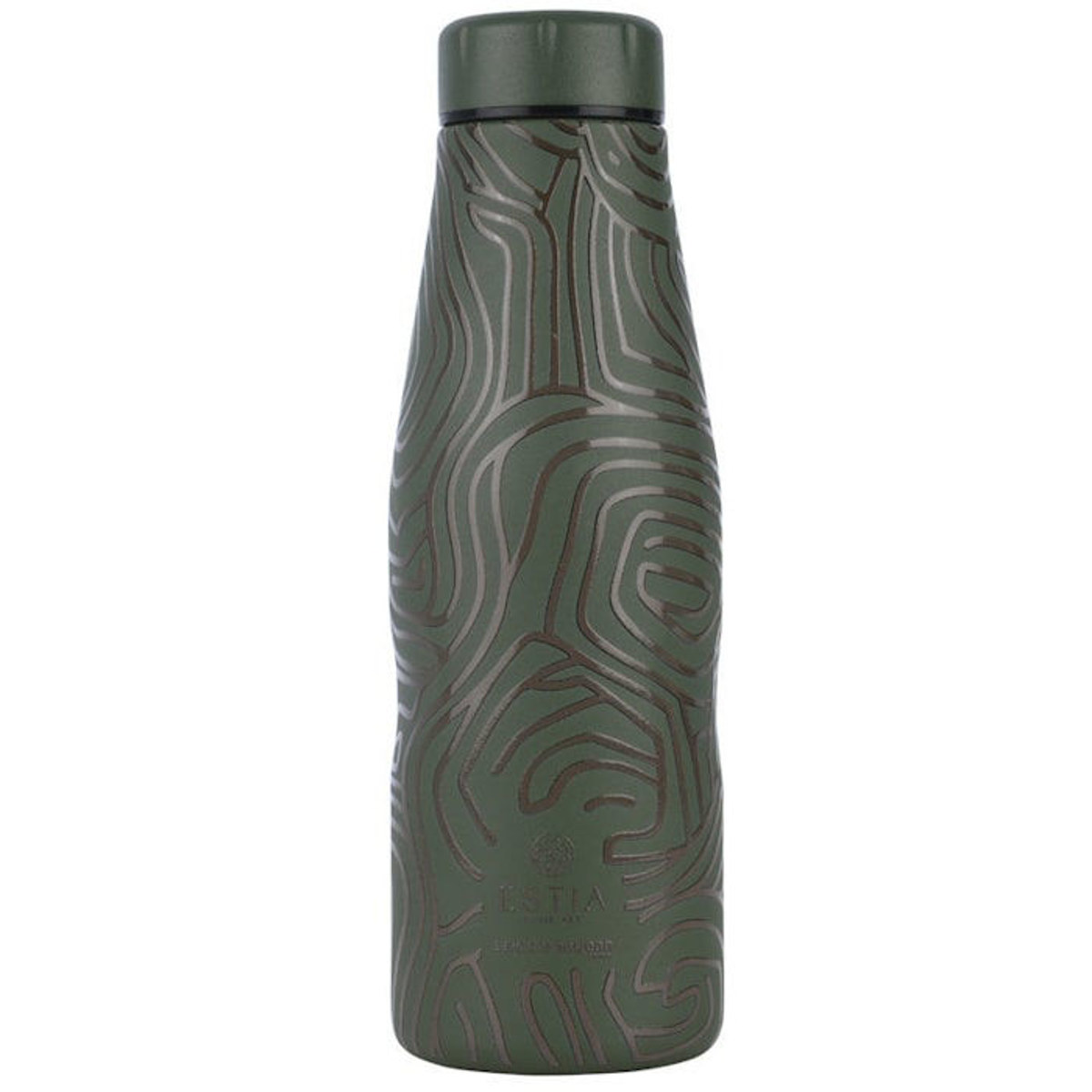 Εικόνα της Θερμός ανοξείδωτος Estia Travel Flask Save The Aegean 500ml Olive Flow 01-31572
