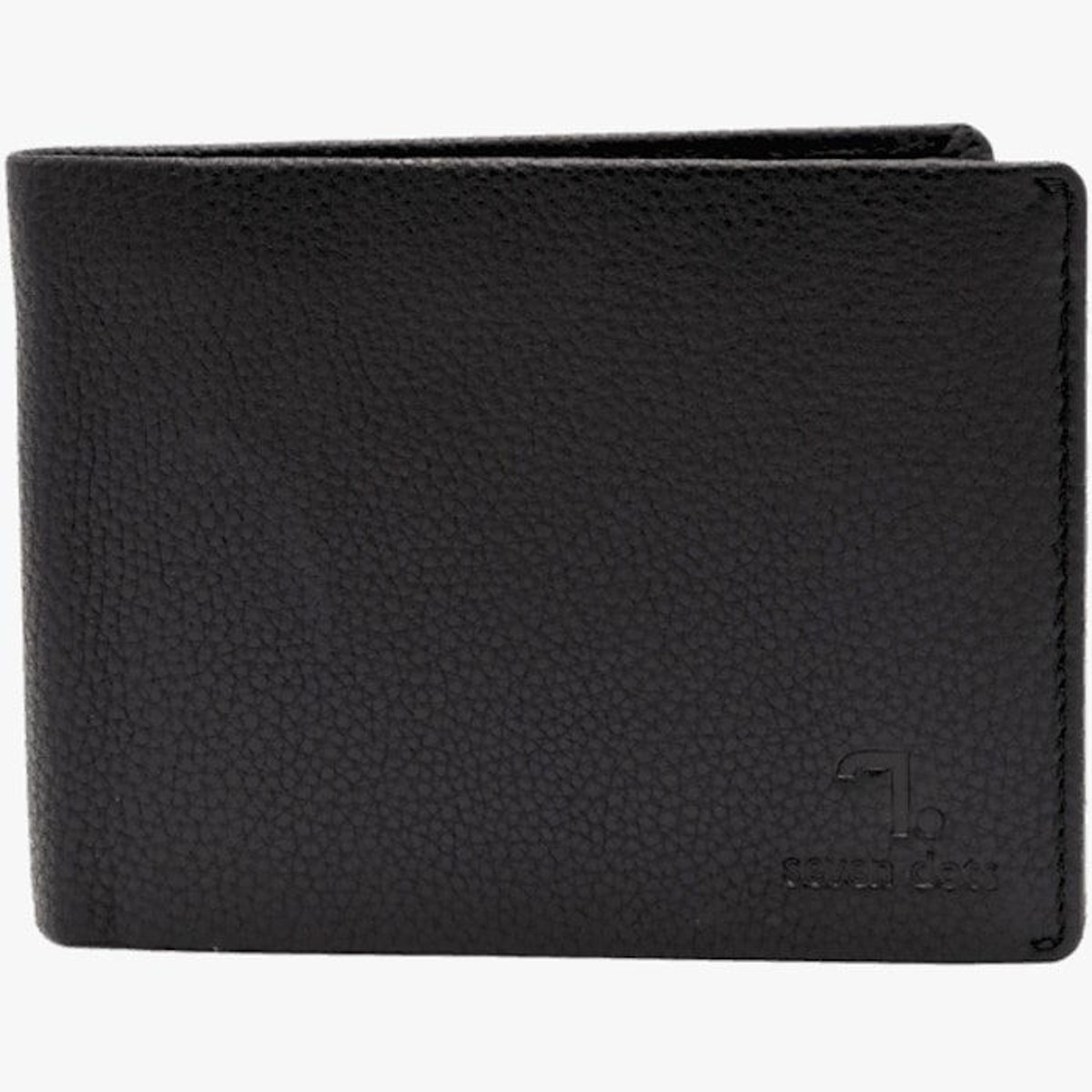 Εικόνα της Πορτοφόλι δερμάτινο 7.Dots Neptune Black/Green 70-001