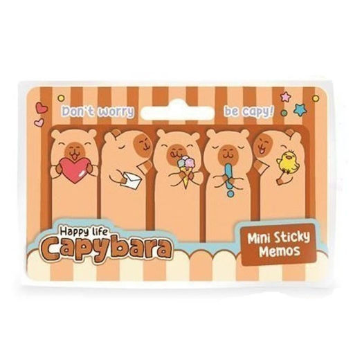 Εικόνα της Σελιδοδείκτες Interdruk Capybara 5 Σχέδια 5x30φ. 18x54mm 966933