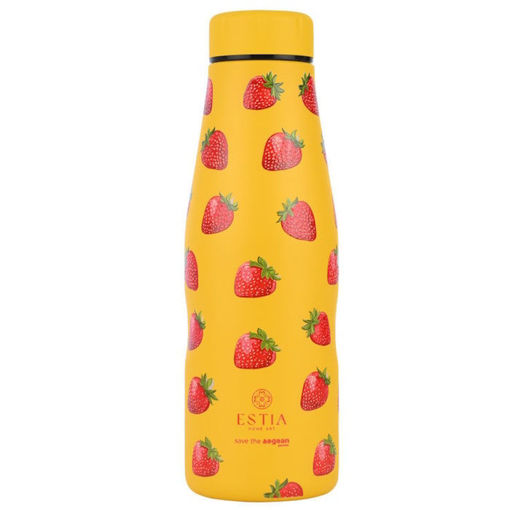 Εικόνα της Θερμός ανοξείδωτος Estia Travel Flask Save The Aegean 500ml Berry Bright 01-31534