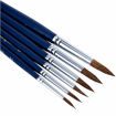 Εικόνα της Πινέλα Deli με ανάμεικτη τρίχα σετ 6τεμ Νο 2,4,6,8,10,12