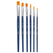 Εικόνα της Πινέλα Deli συνθετική τρίχα σετ 6τεμ Νο 2,4,6,8,10,12 231.309631