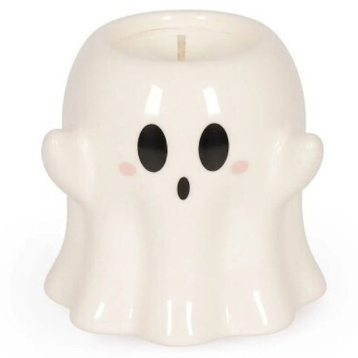Αρωματικό κερί Halloween Legami Ghost σε πήλινο δοχείο 8052694039134 Lichnaribooks